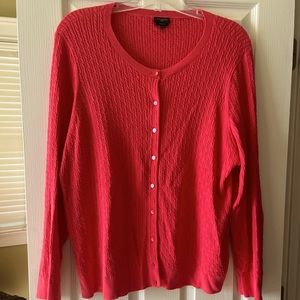 Pima Cotton Cable Knit Sweater